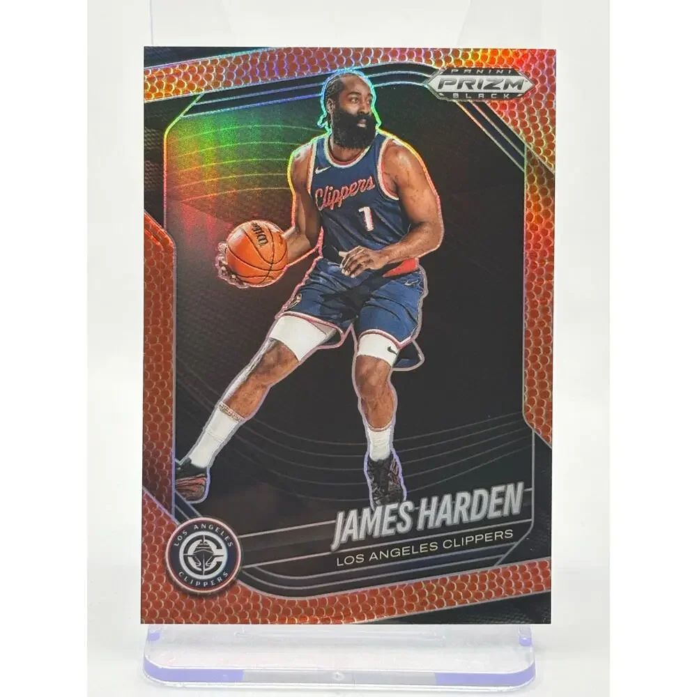 2024-25 Panini Prizm Black James Harden Basketball Prizm 210/225 SP Cavaliers - Picture 1 of 2